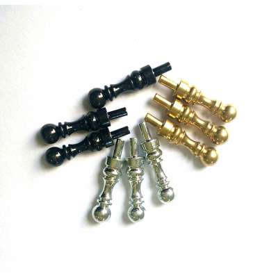 JXCP004 wholesale gold silver black cribbage pegs for 1/8 hole