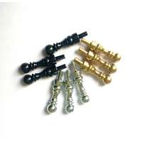 JXCP004 wholesale gold silver black cribbage pegs for 1/8 hole